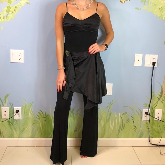 Orna Farho Silk Jumpsuit - Picture 1 of 7